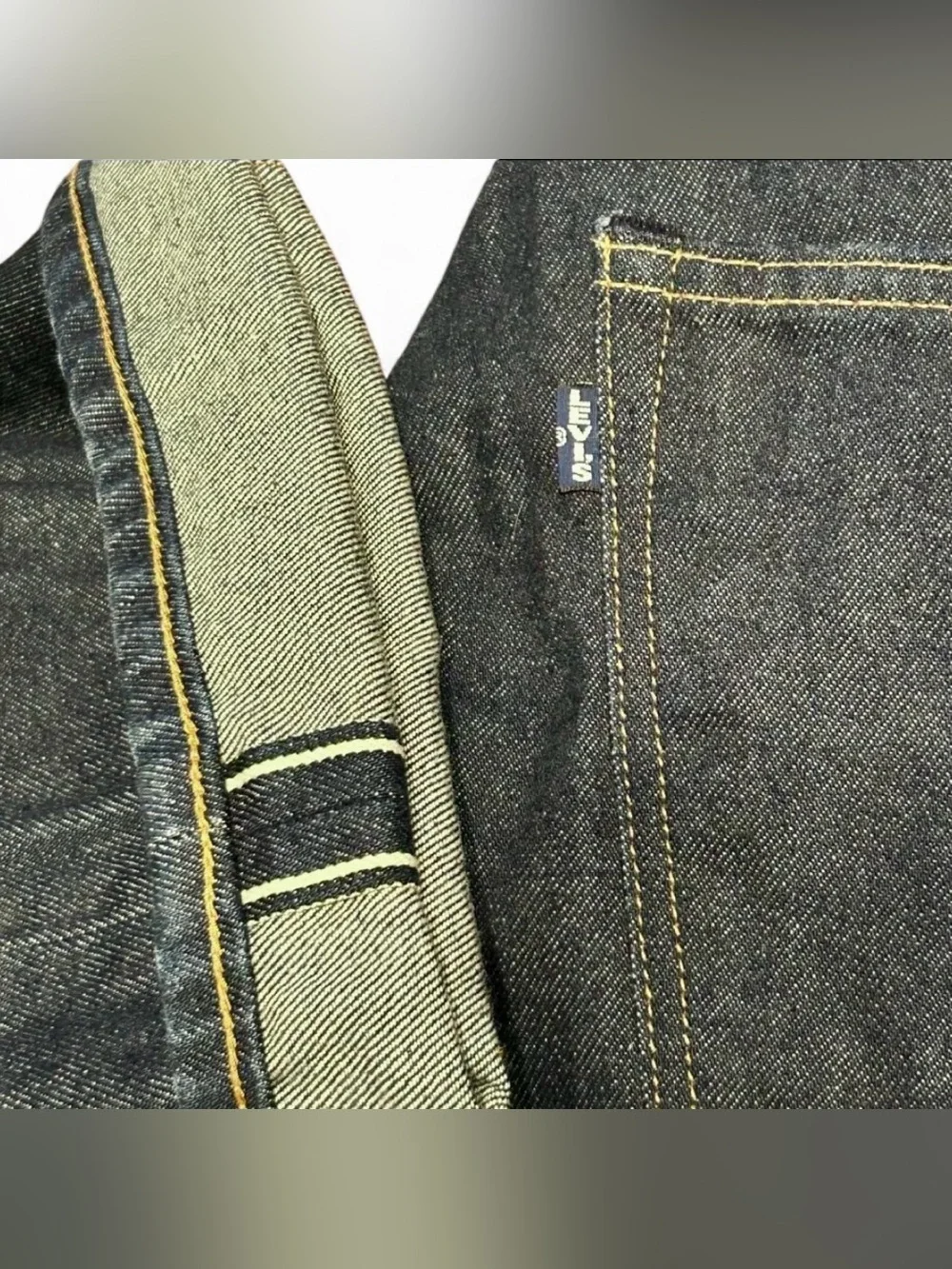 Levi’s Made & Crafted 551Z Selvedge Raw Denim Jeans Men’s 36x32 Authentic Straig